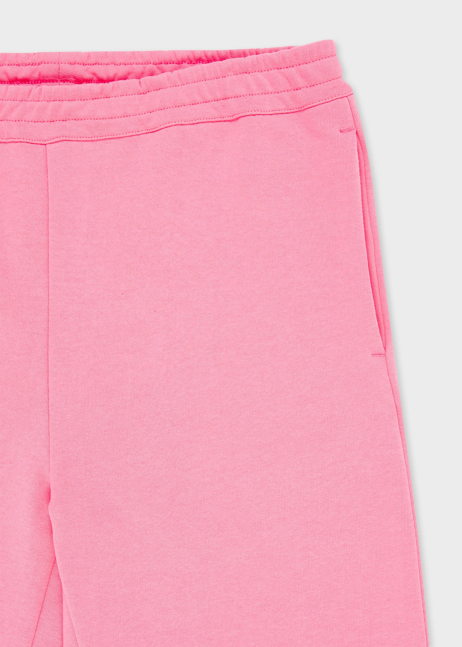 Pink 'Happy' Wide Leg Sweatpants - 3