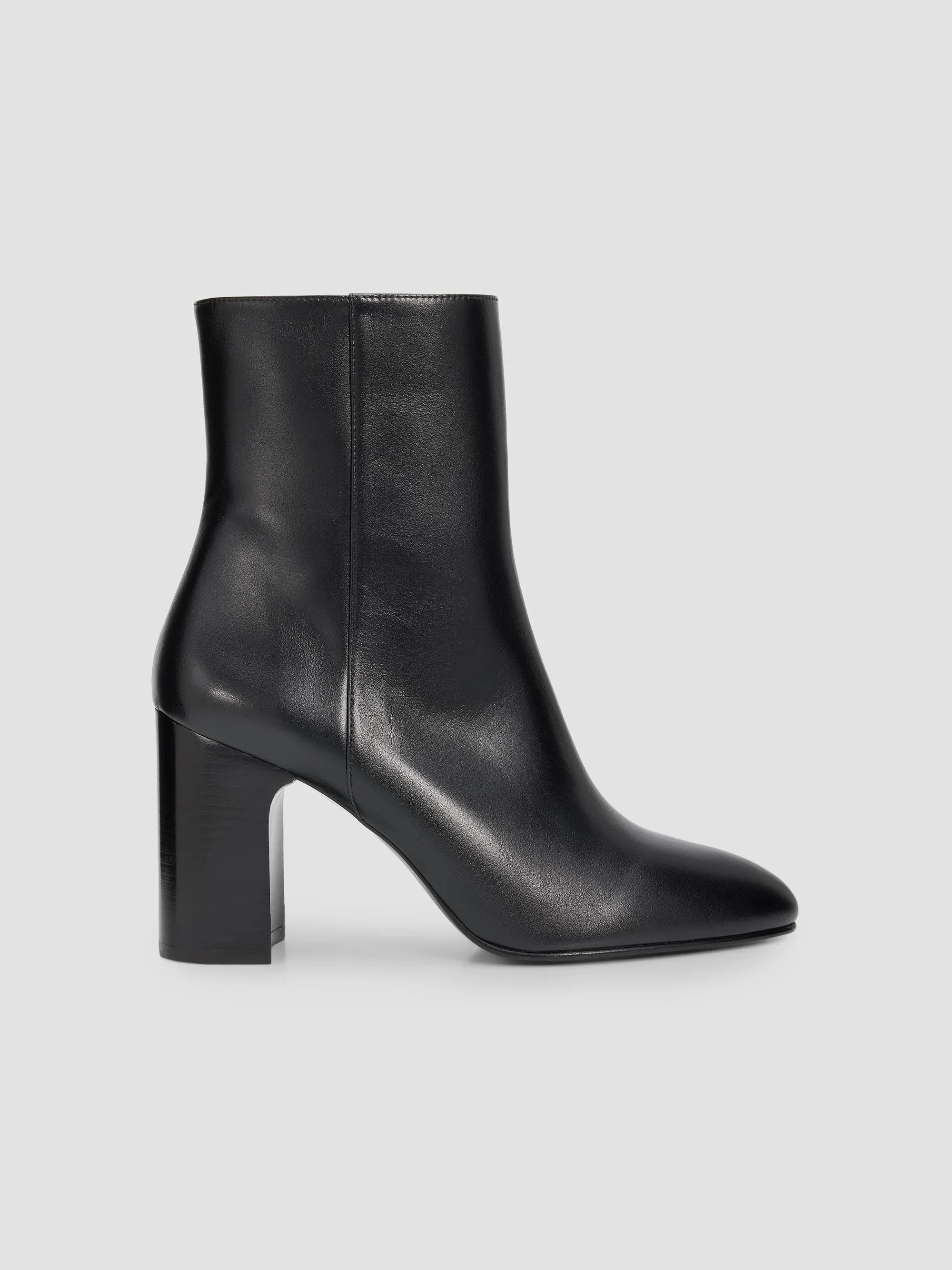 Women's Mulberry 85MM Leather Boots - Black - 1