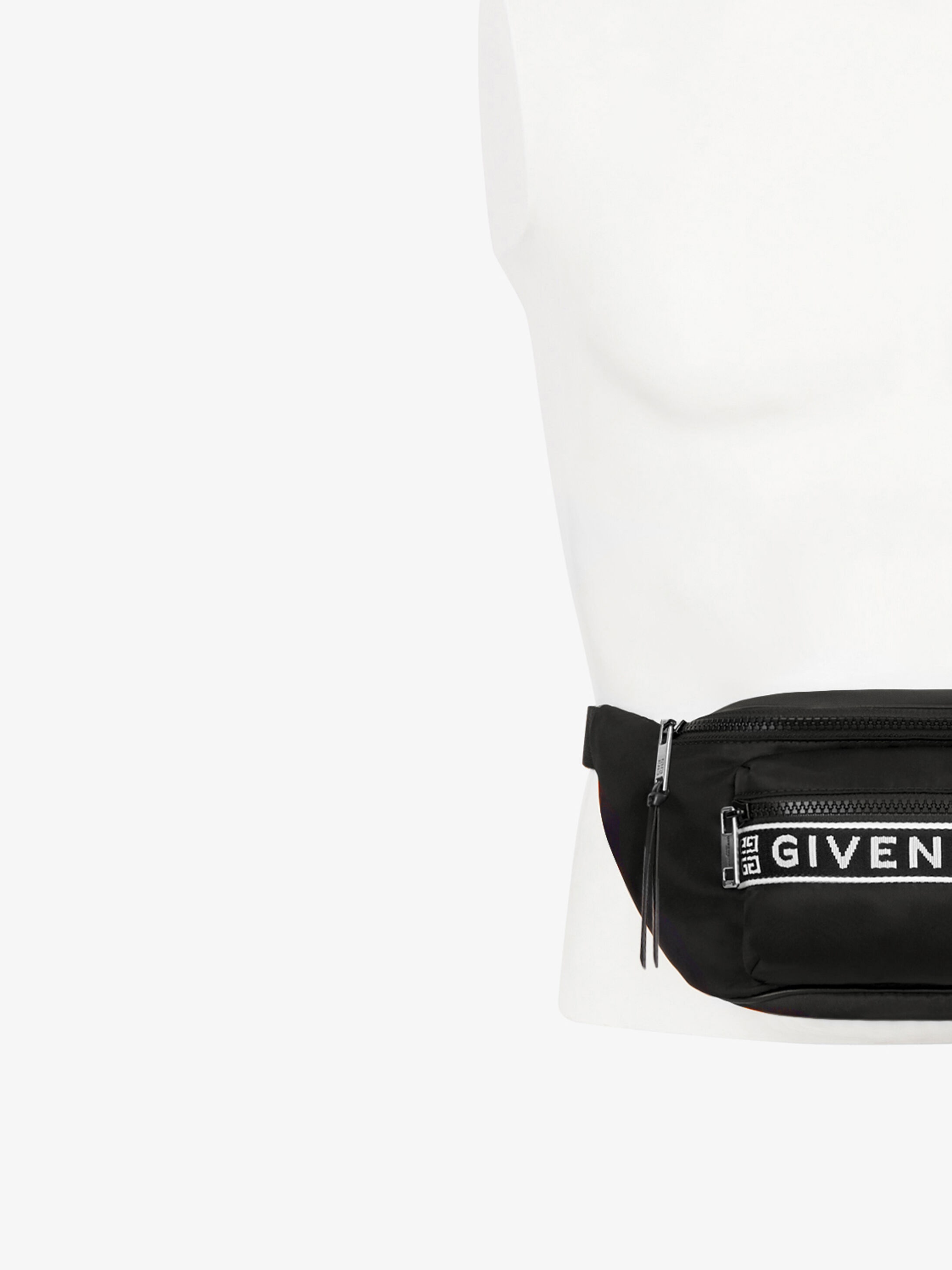 GIVENCHY 4G bum bag in nylon - 7