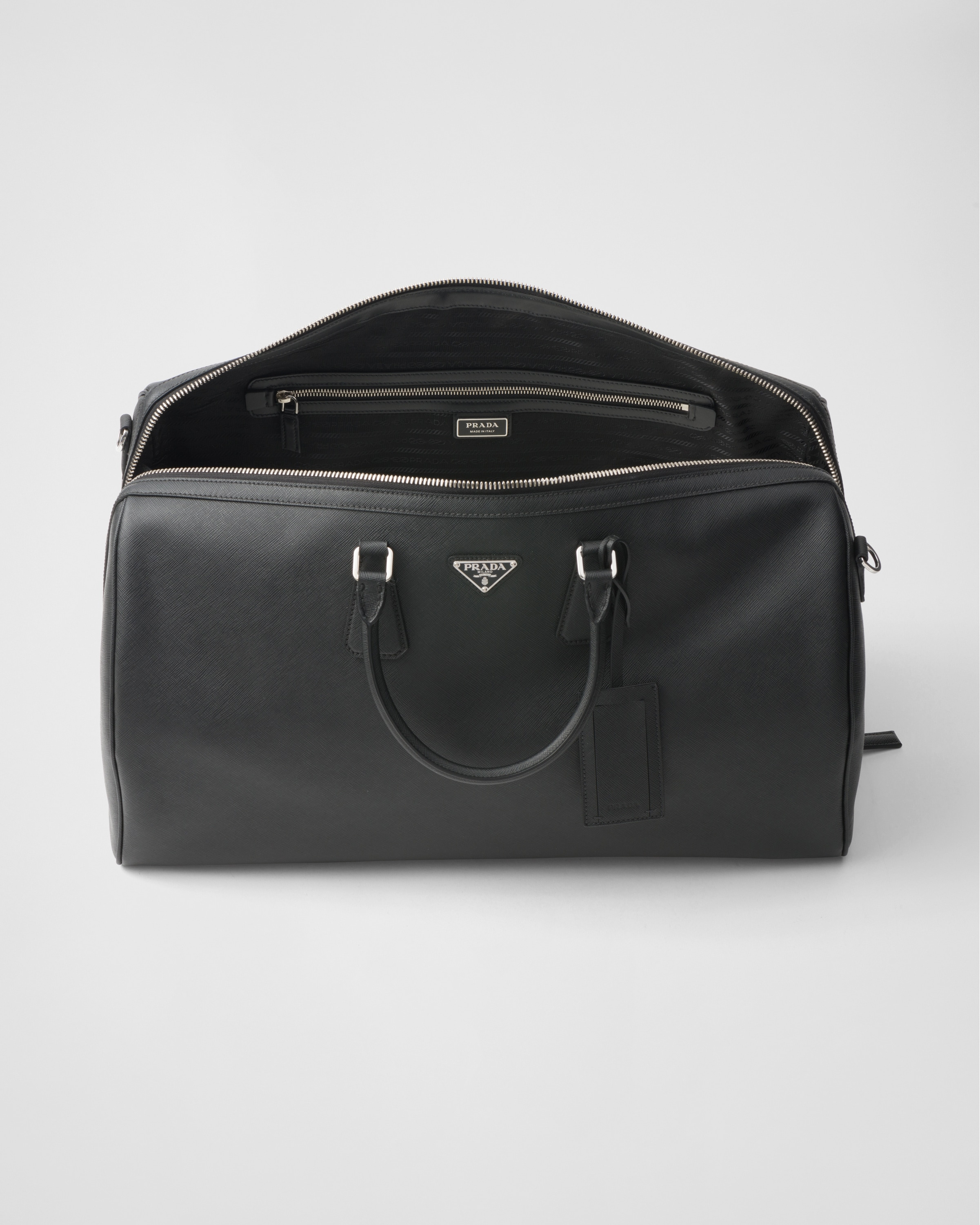 Saffiano Leather Travel Bag - 5
