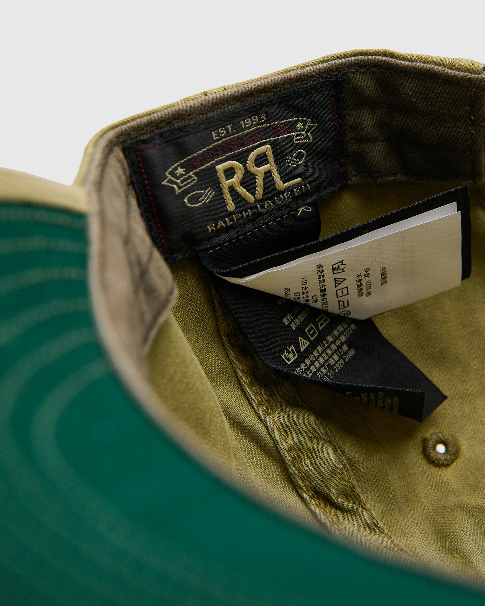 Twill Baseball Cap in Brewster Green - 5
