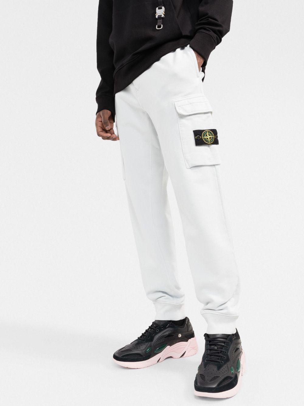 Compass badge track pants - 3