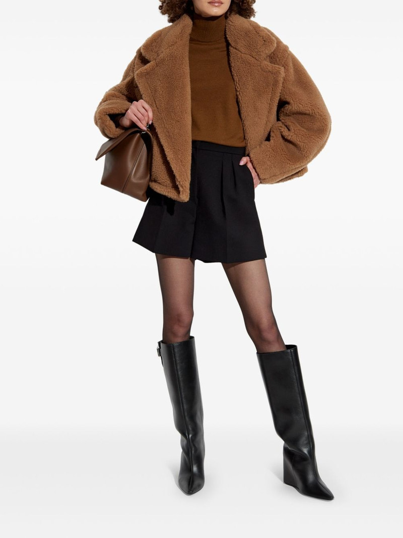 Max Mara pleat-detailing shorts outlook