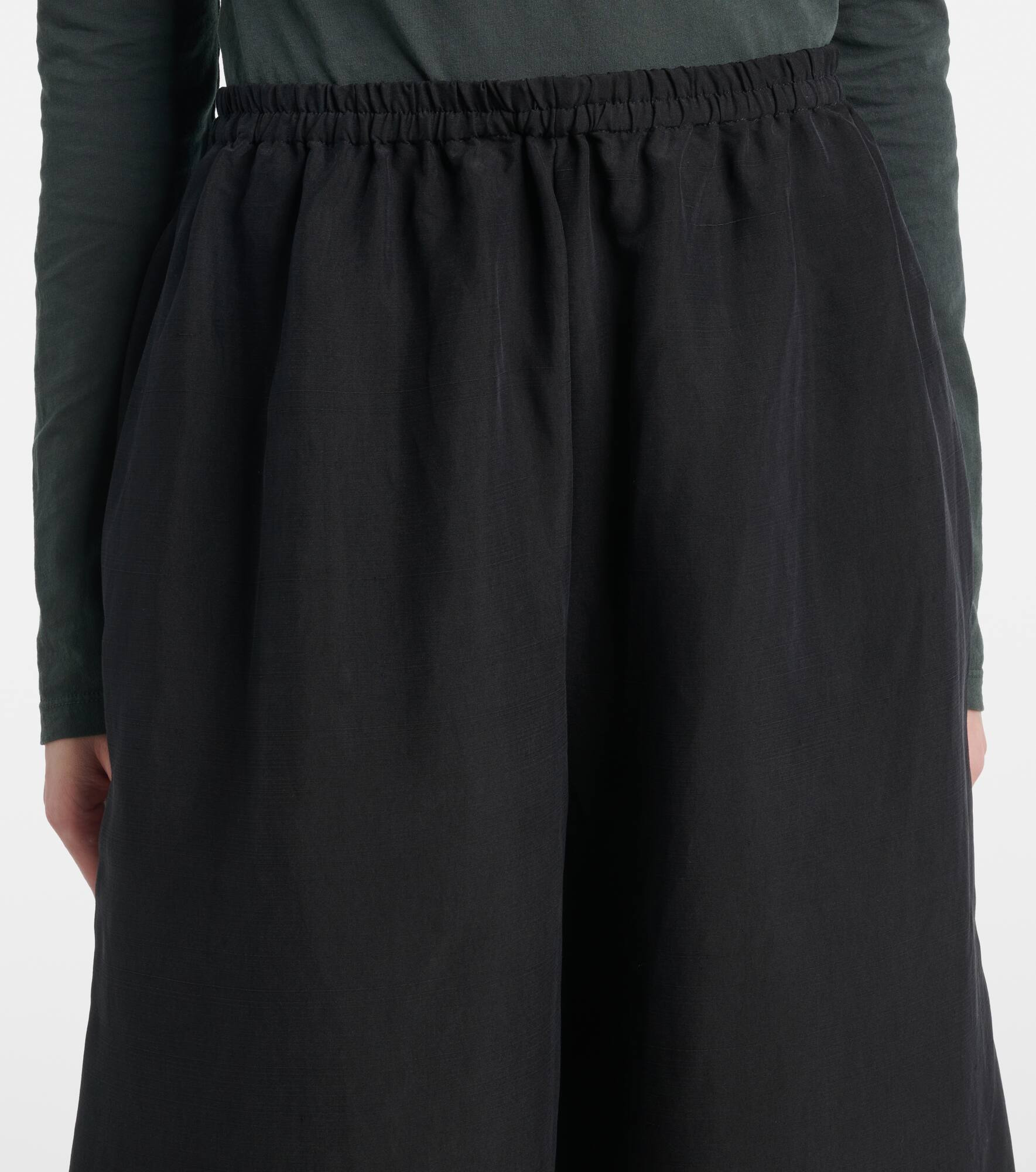 Bellana silk wide-leg pants - 4