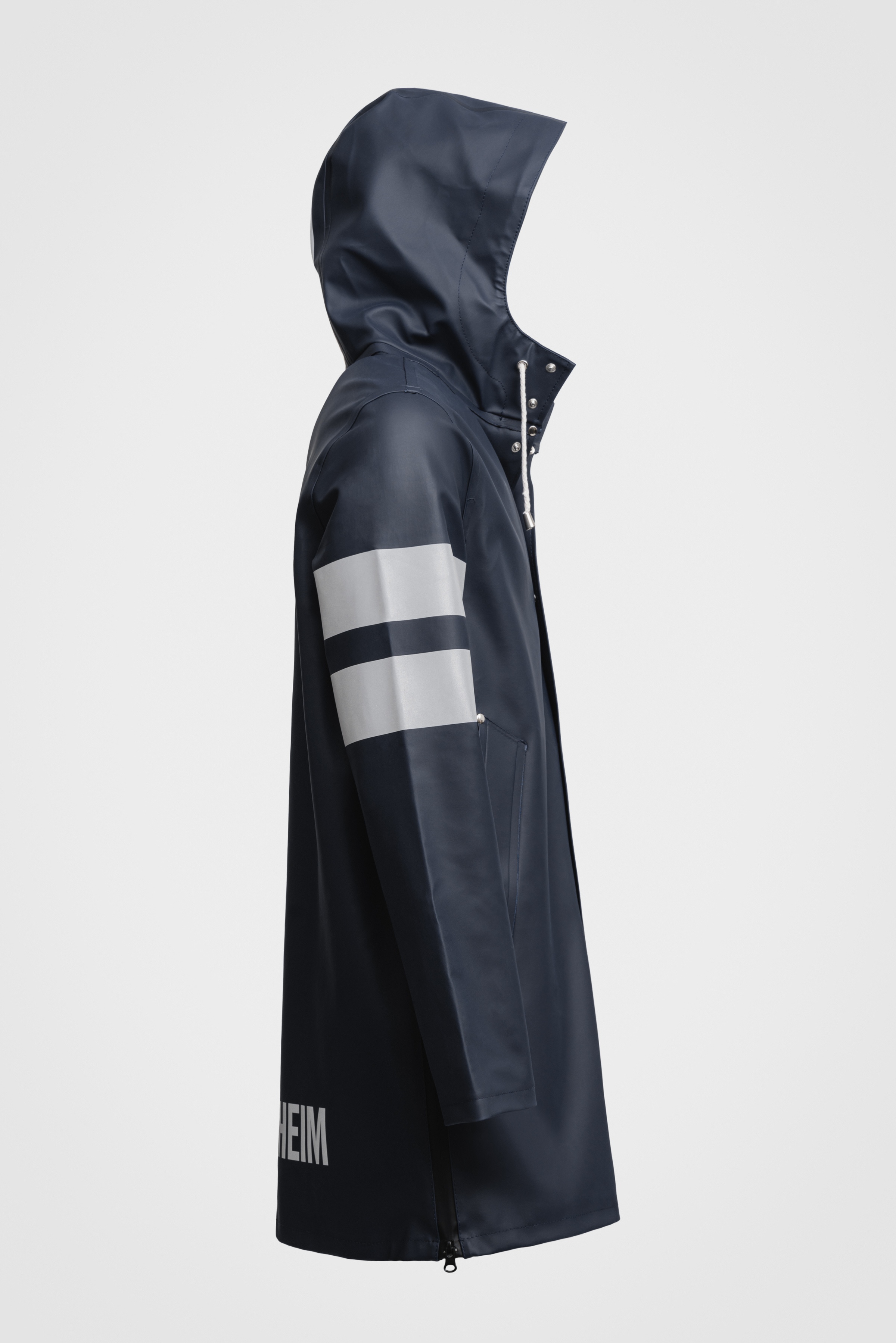 Stockholm Bike Raincoat Navy - 5