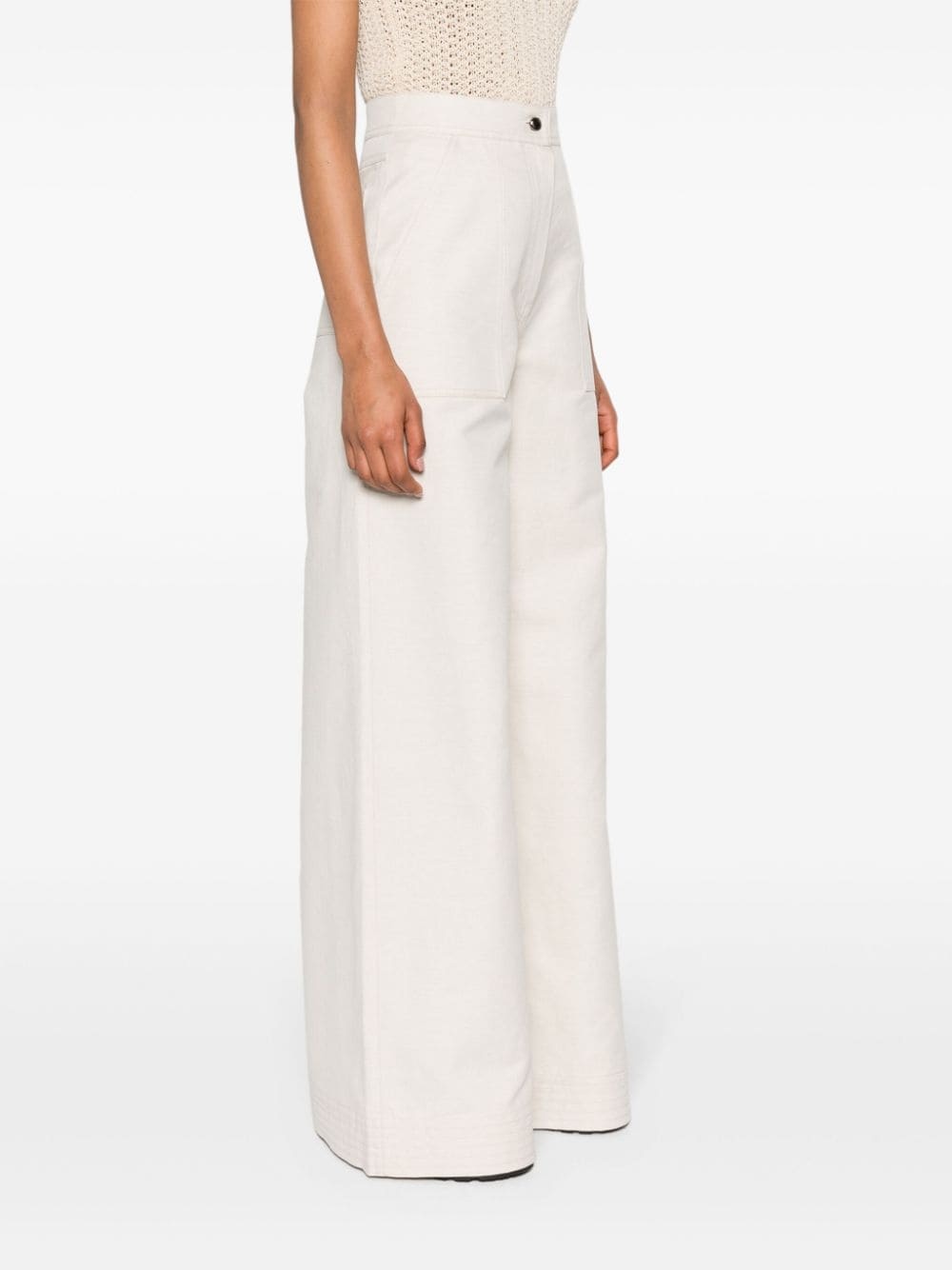 Oboli wide-leg trousers - 3