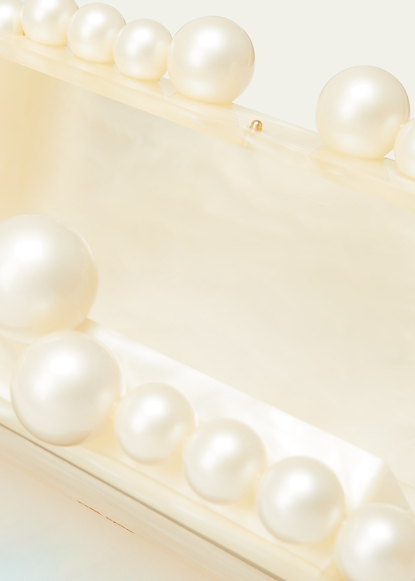 Eos Pearly Acrylic Clutch Bag - 4