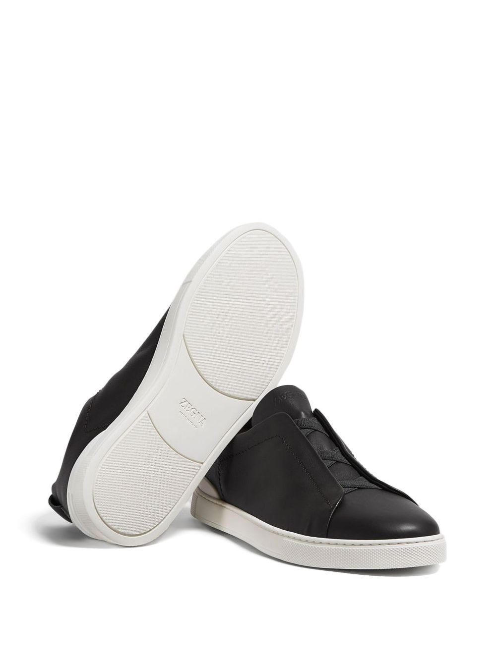 Triple Stitch™ leather sneakers - 4