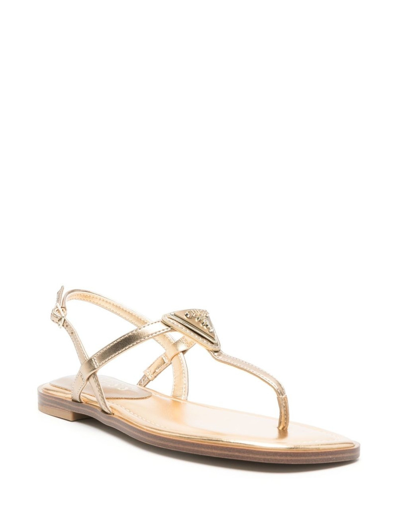 GUESS USA logo-plaque sandals outlook