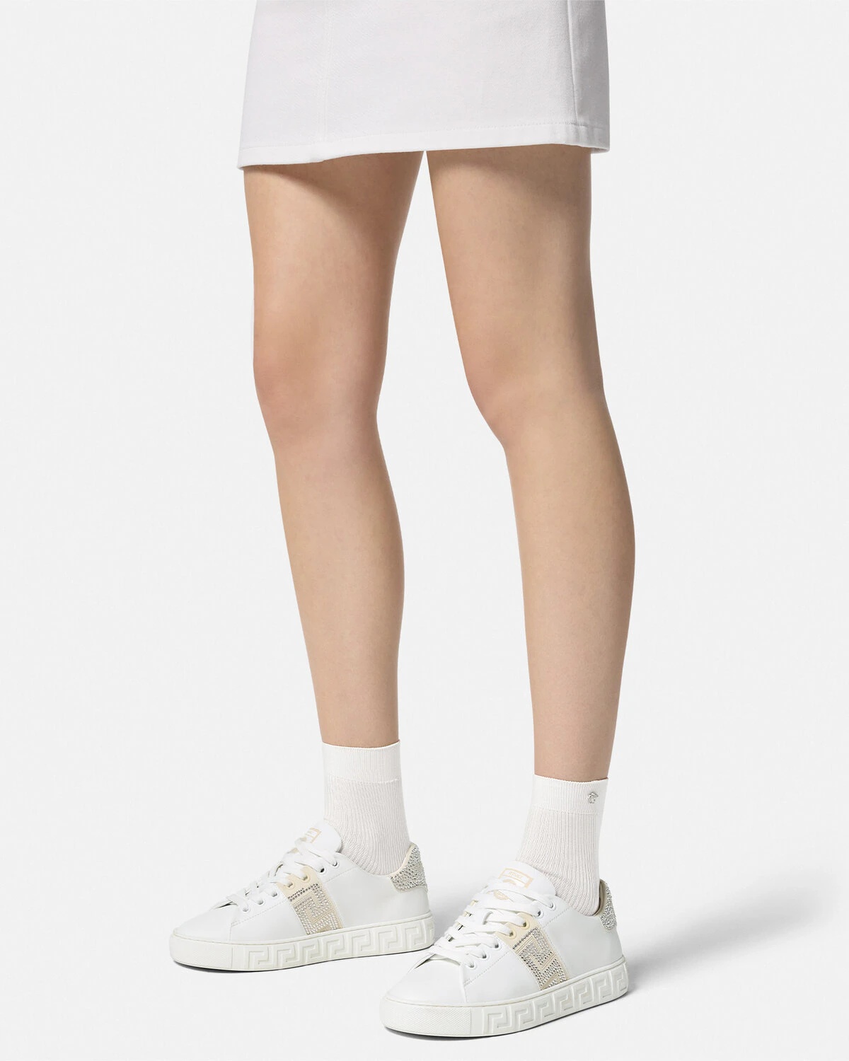 Crystal Greca Sneakers - 3