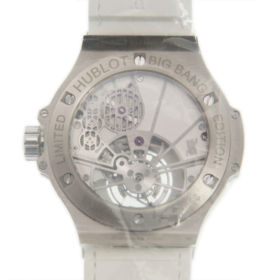 Hublot BIG BANG Tourbillon Hand Wind Diamond White Dial Men's Watch 345.SE.2010.LR.1704 - 3