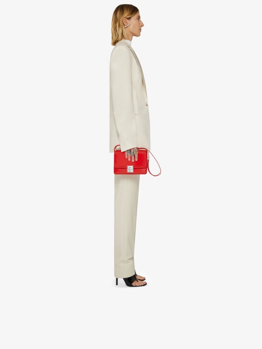 SLIM FIT PANTS IN WOOL WITH SATIN BACK - 2
