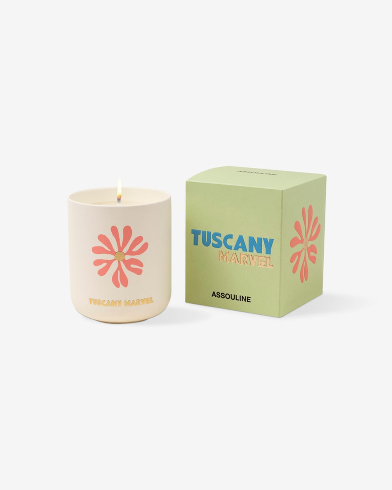ASSOULINE Tuscany Marvel - Candle and Book Gift Set outlook