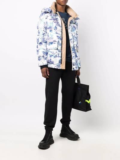 PHILIPP PLEIN padded zip-up jacket outlook