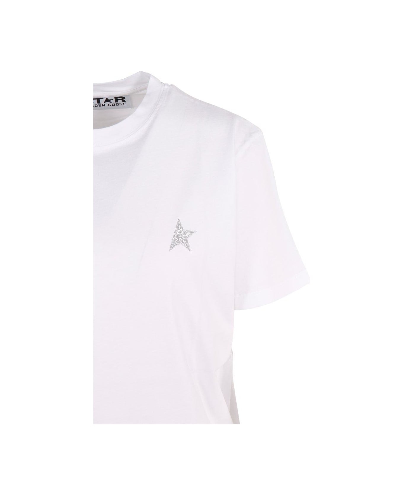 "star" Cotton T-shirt - 4