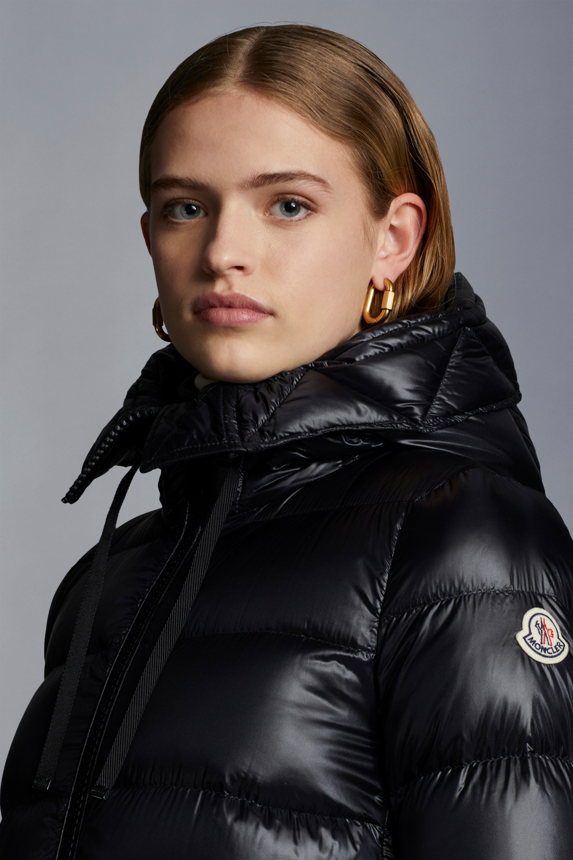 Moncler Suyen Long Down Jacket | REVERSIBLE