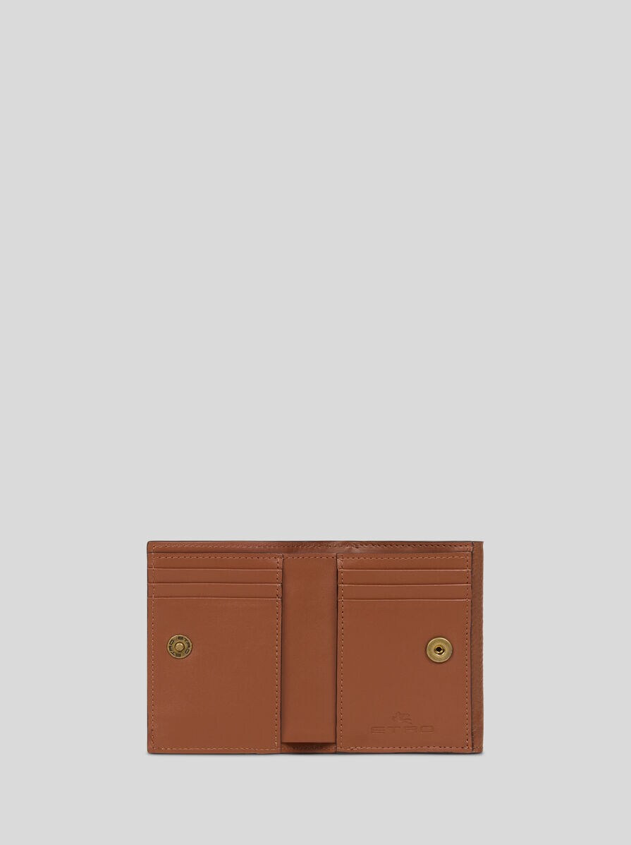 SMALL TUMBLED LEATHER PONY WALLET - 3