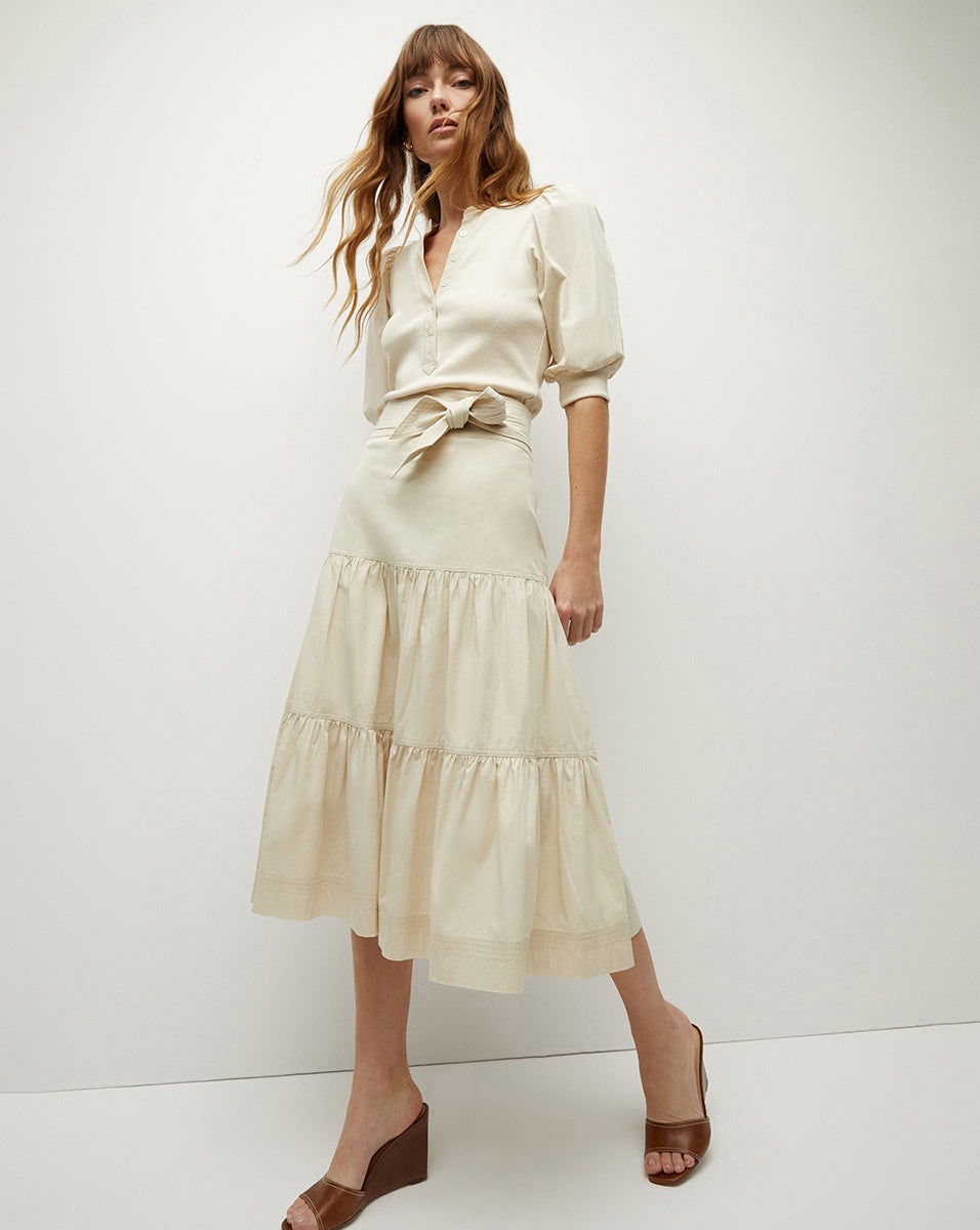CORALEE PUFF-SLEEVE TEE - 5