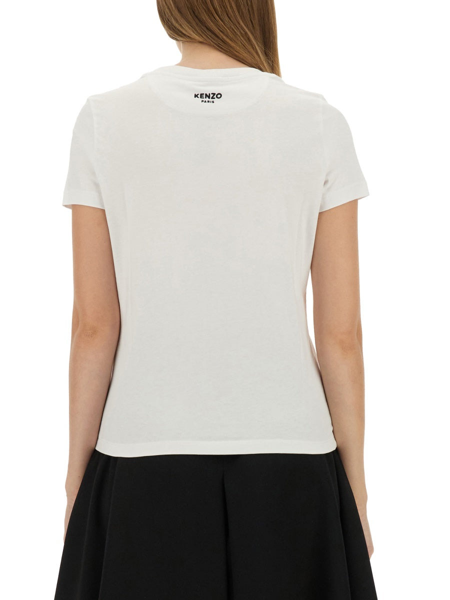 Kenzo Women "Boke Flower" Cotton T-Shirt - 3