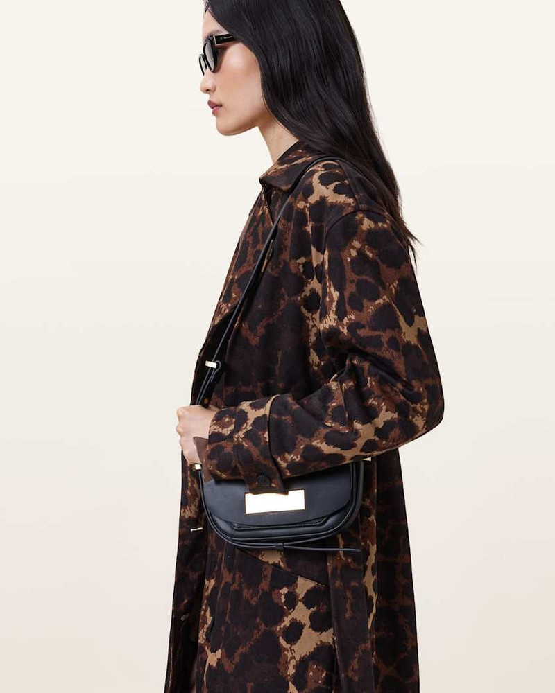 ABEL LEOPARD PRINT TRENCH COAT 6
