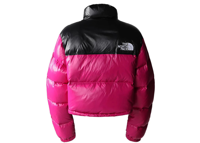 The North Face The North Face Women's Nuptse Short Jacket Fuchsia Pink outlook