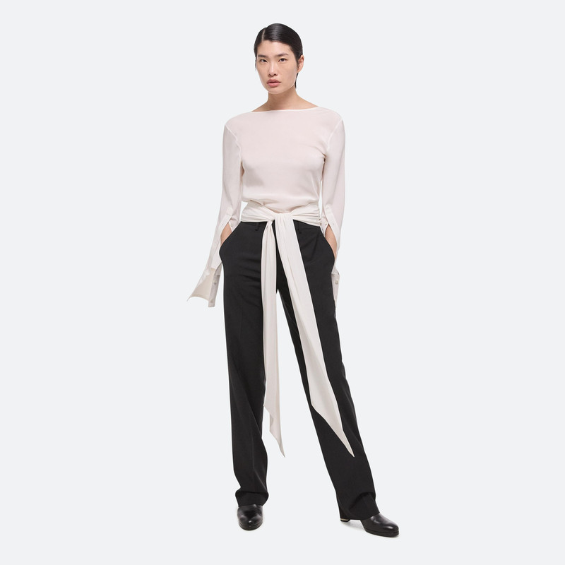 SCARF SILK BLOUSE 8