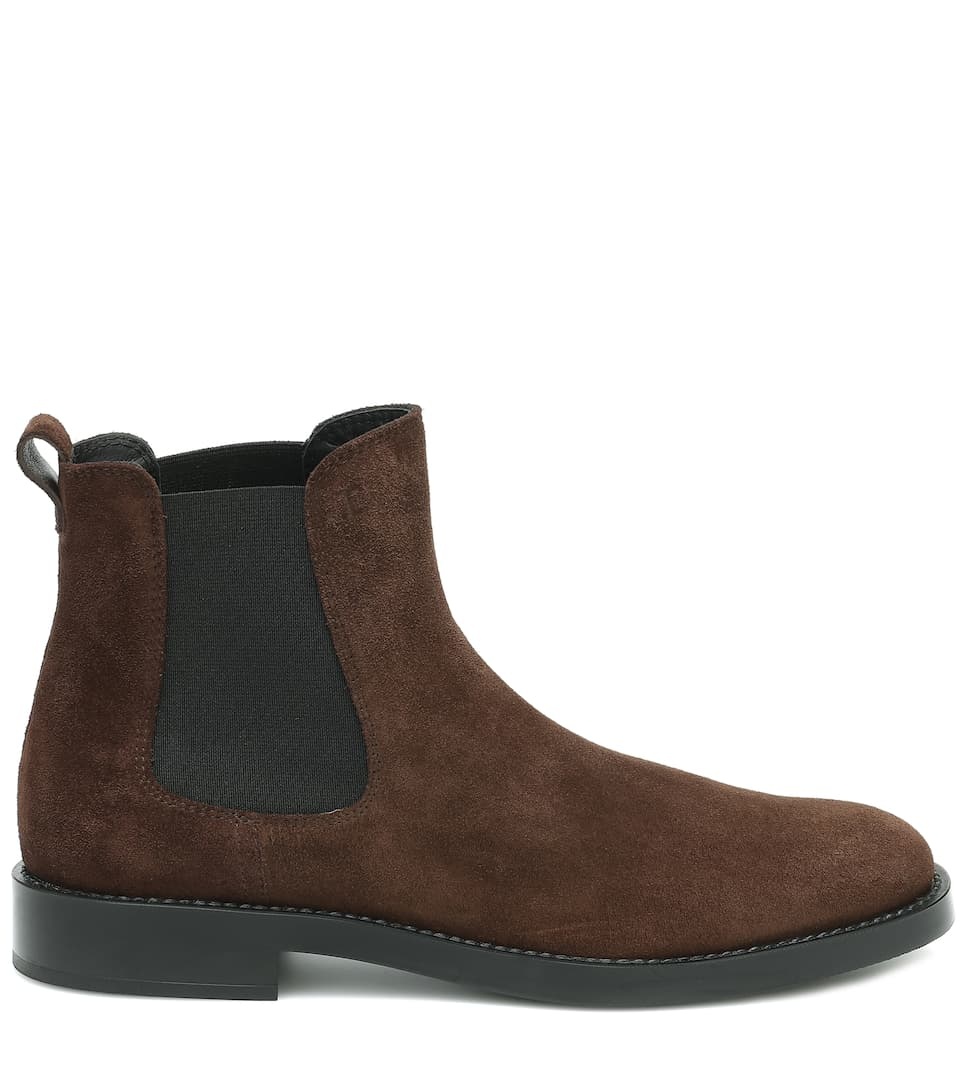 Suede Chelsea boots - 4