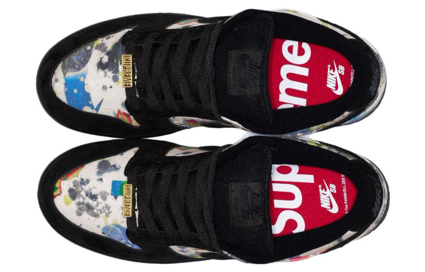 Supreme x Nike SB Dunk Low 'Rammellzee' FD8778-001 - 3