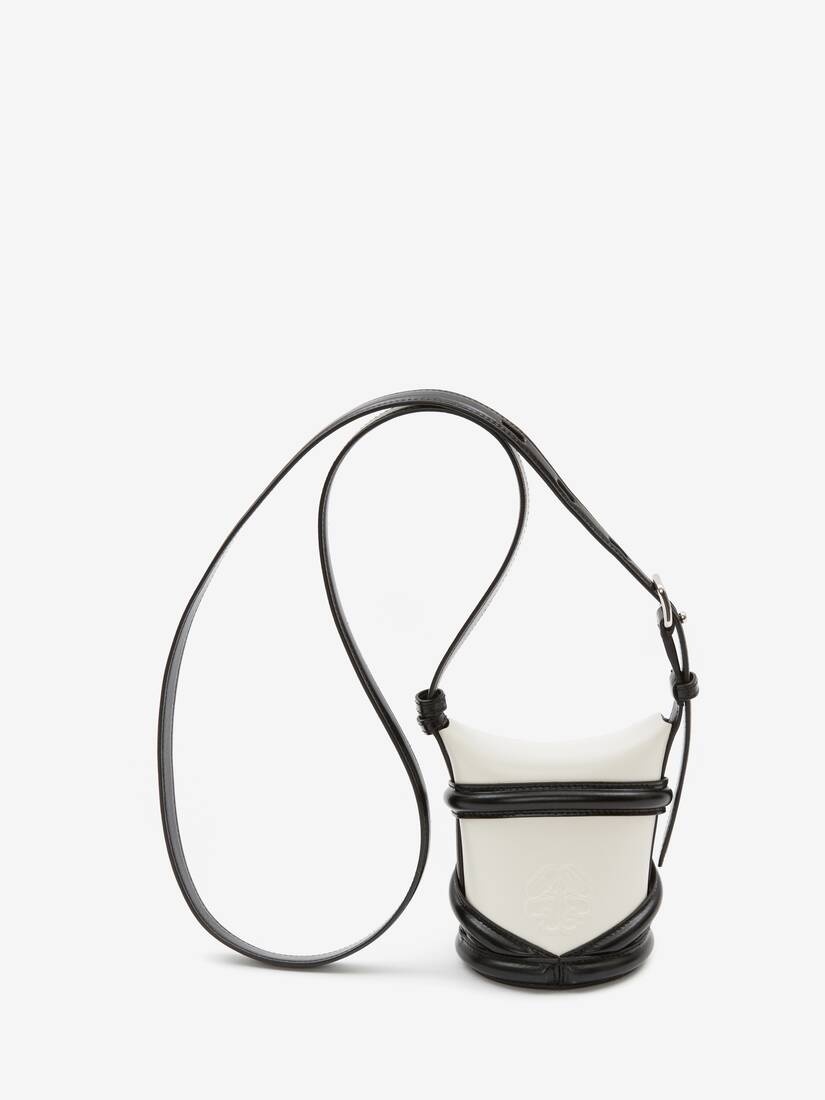 The Curve Mini in Ivory/black - 3