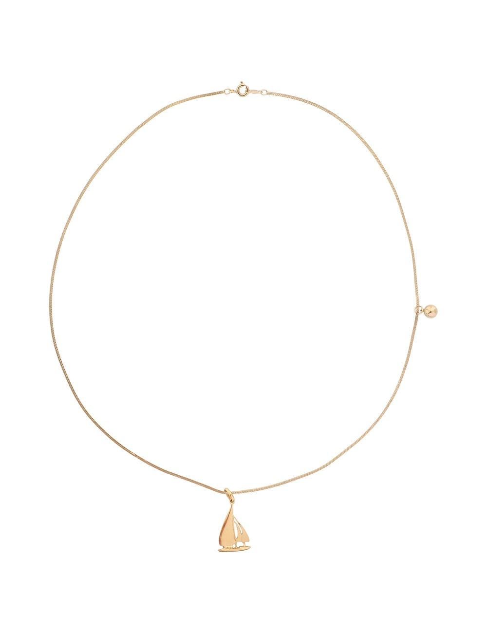 BOAT AND SUN NECKLACE - 1
