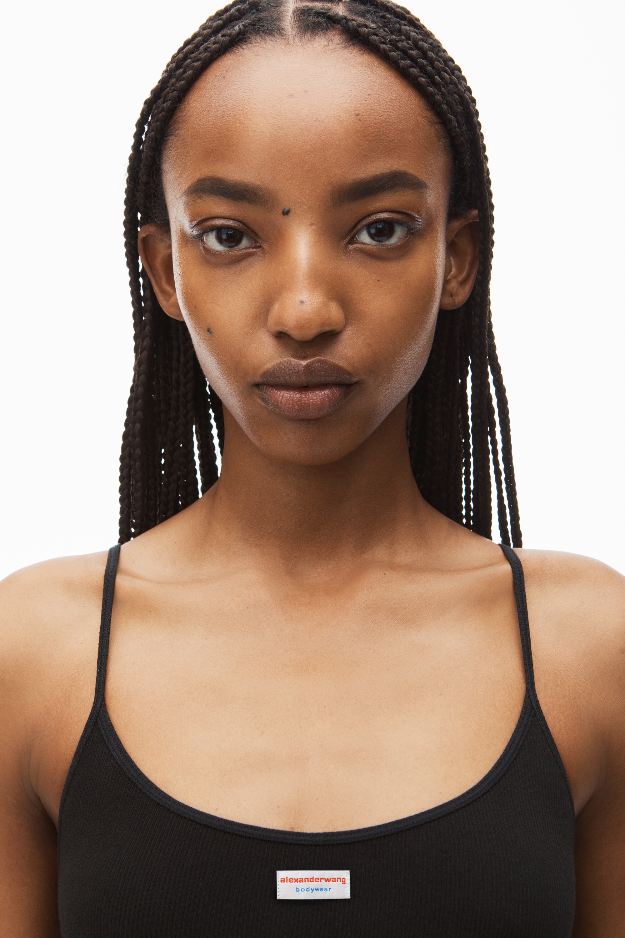cami bodysuit in ribbed jersey - 4