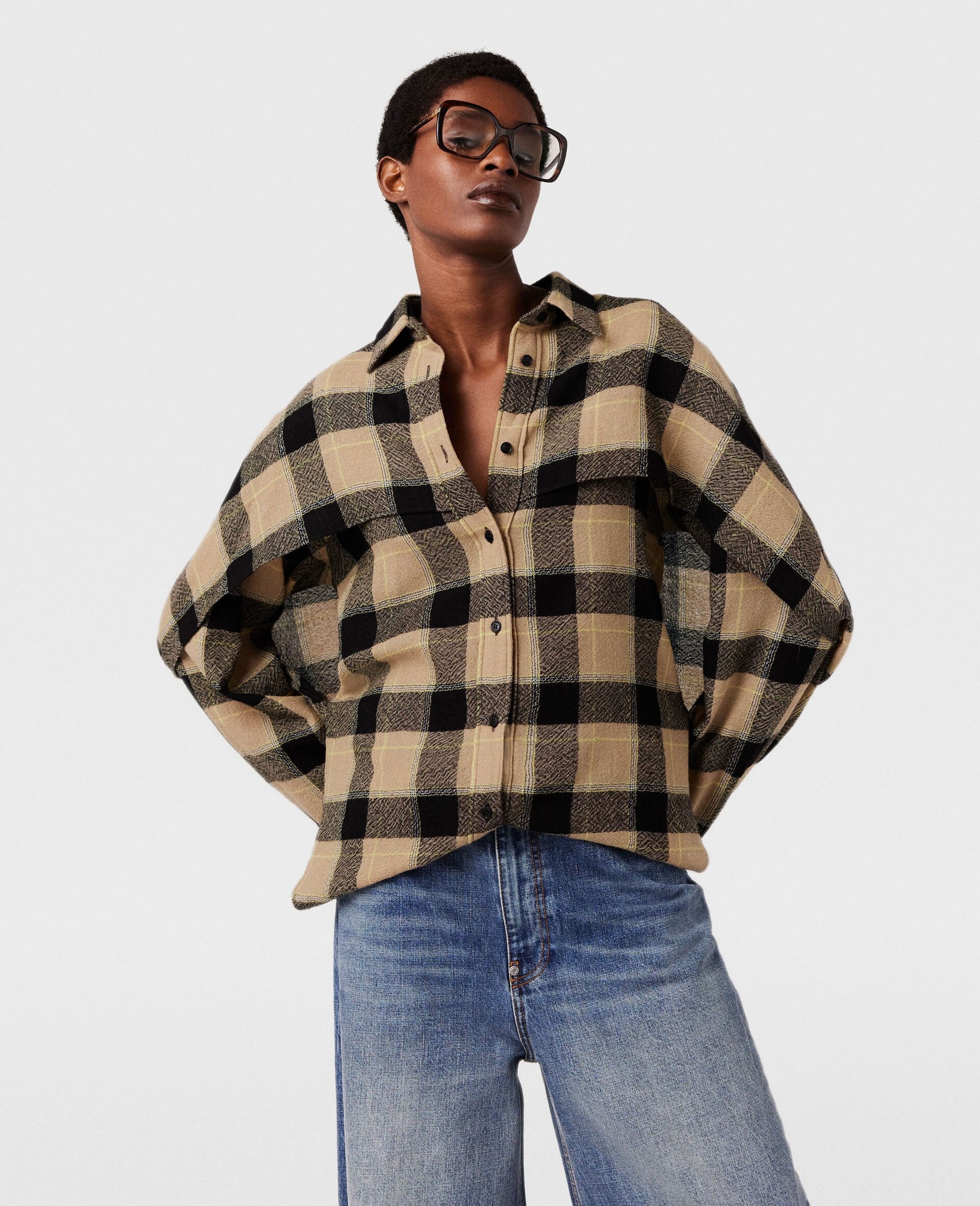 Layered Check Shirt - 2