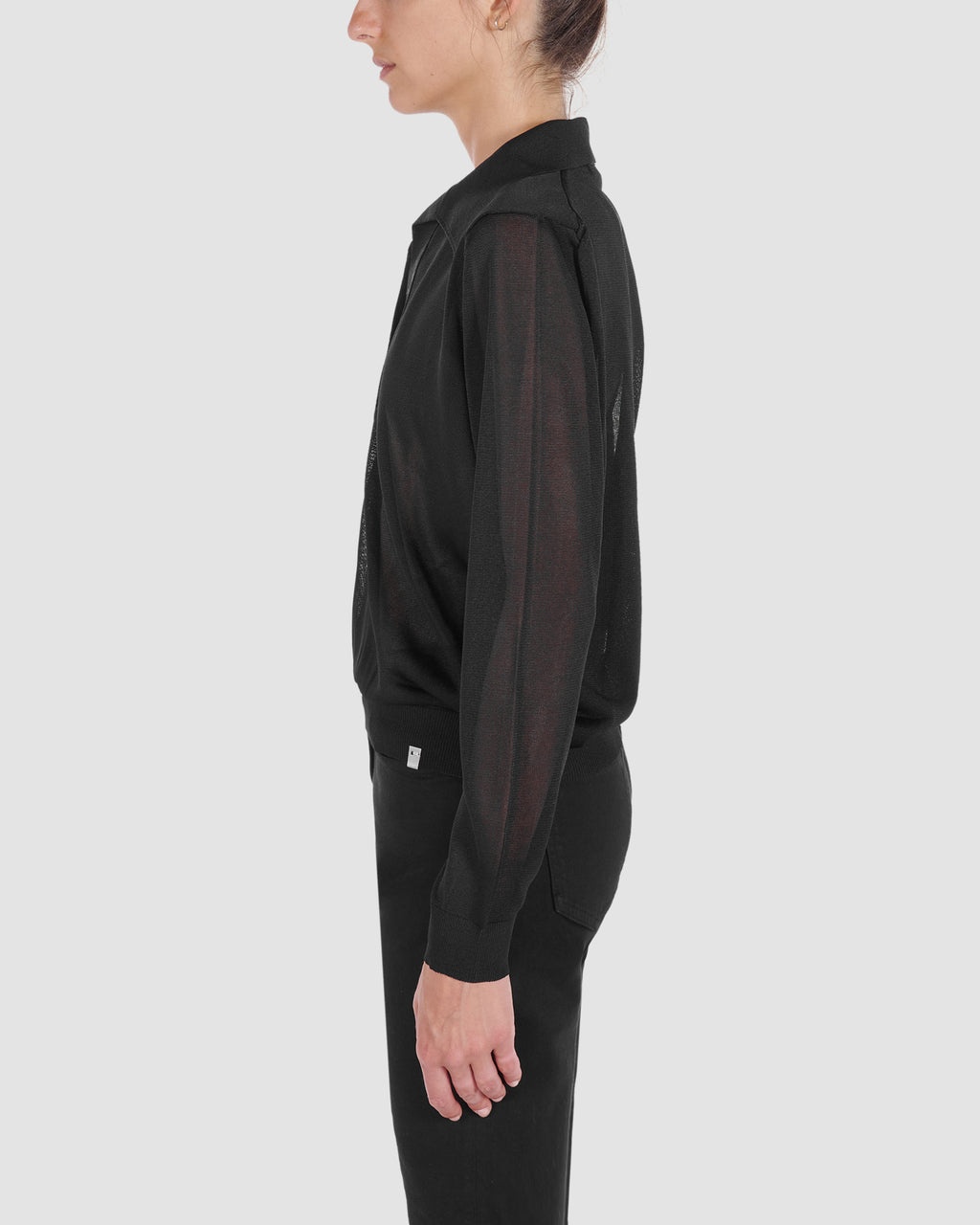 BUTTERFLY POLO SWEATER - 4