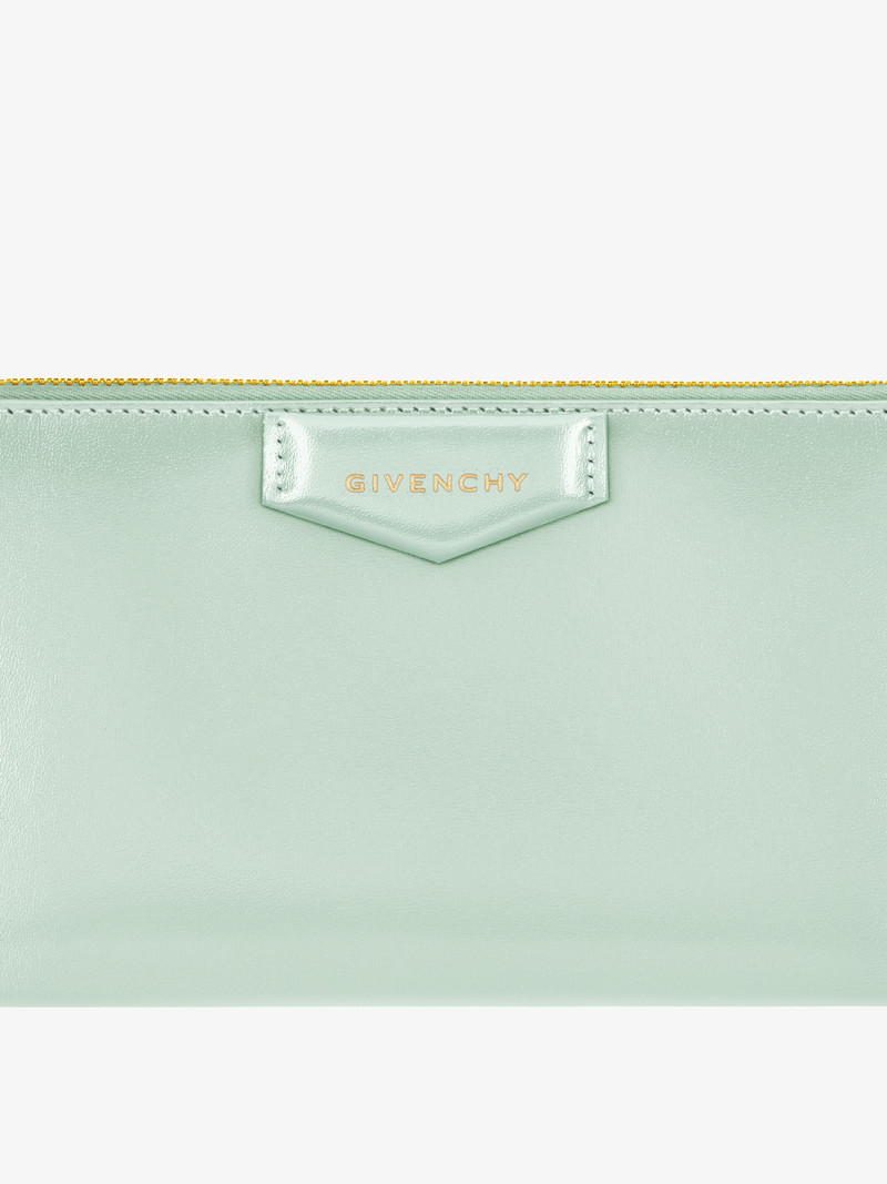 ANTIGONA ZIPPED WALLET IN BOX LEATHER 5