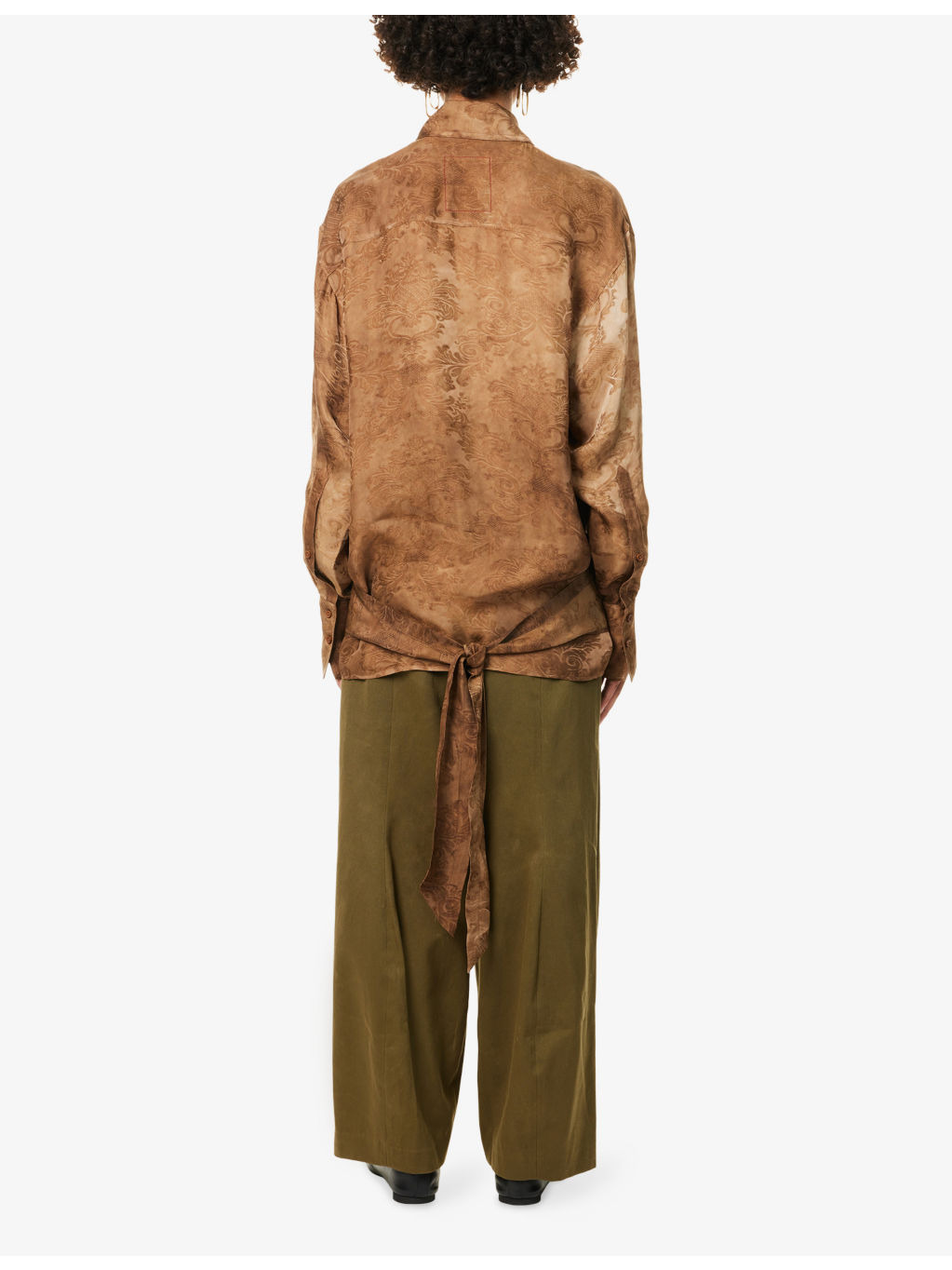 Tubby Relaxed-Fit Woven Top - 4