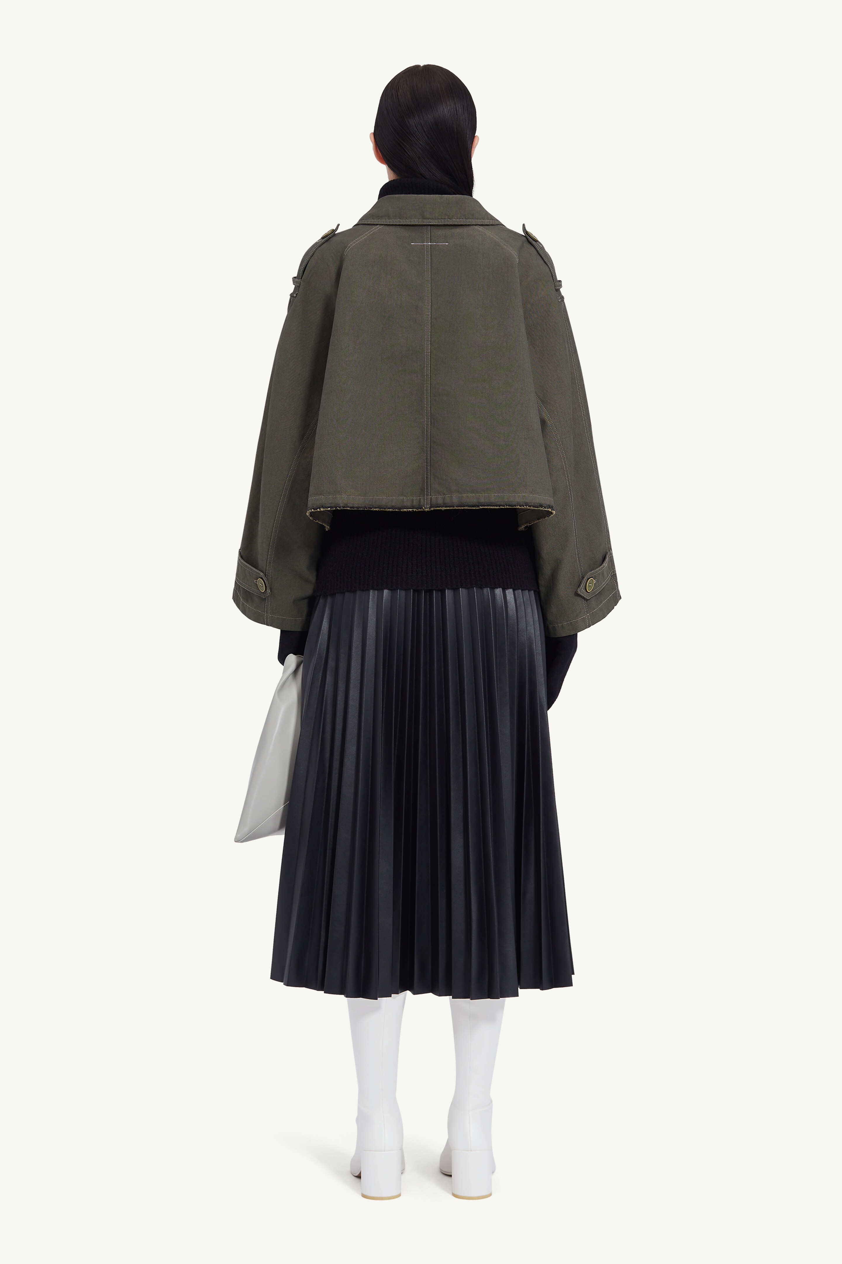 Cropped jacket - 4