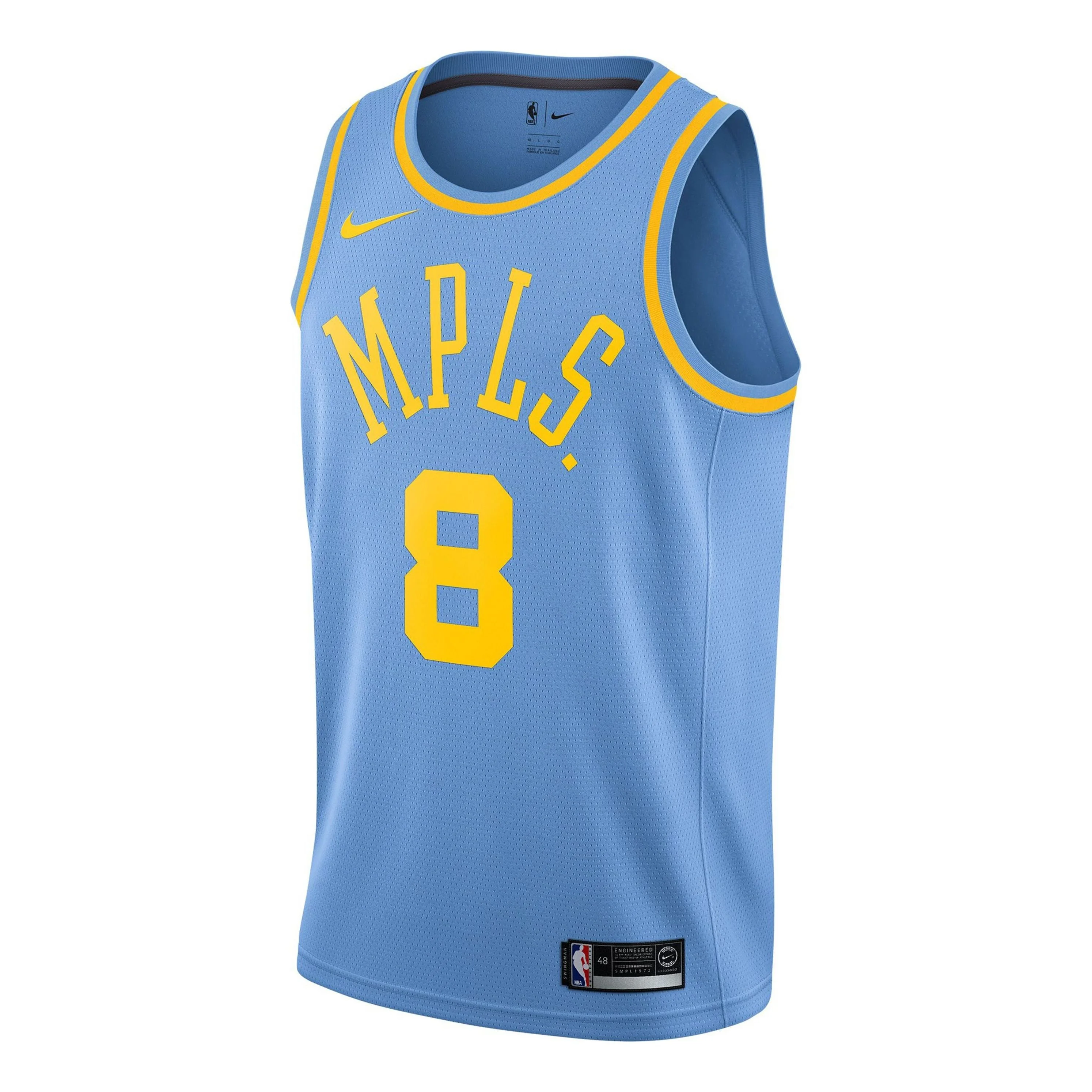 Nike Kobe Bryant Los Angeles Lakers Jersey Blue AO2908-448 - 1