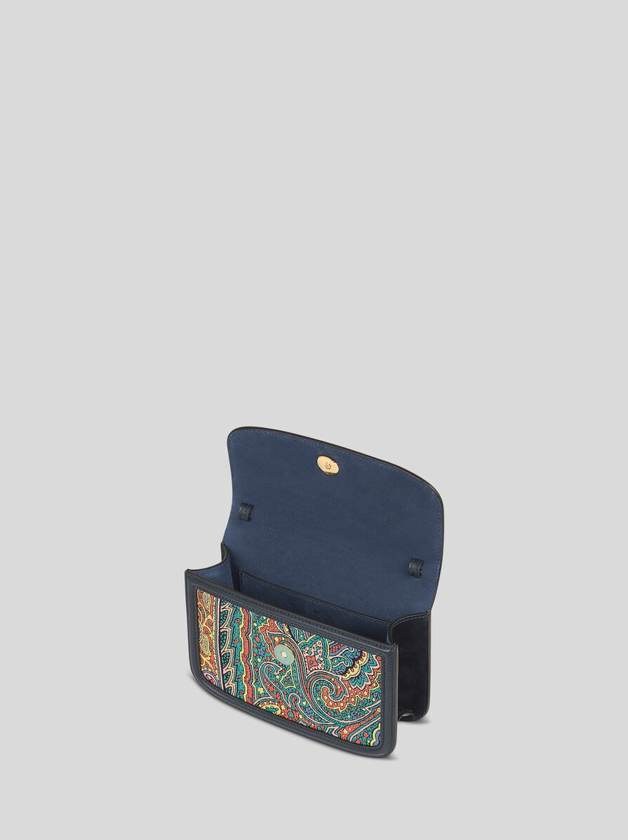 SMALL BAG WITH MULTICOLOURED PAISLEY MOTIF - 4