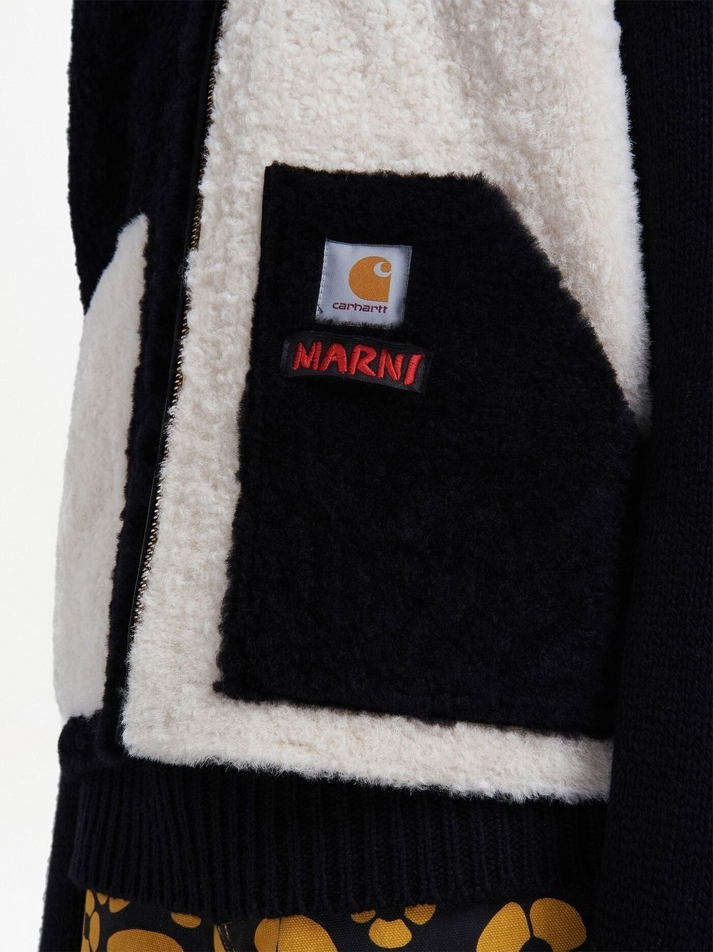 x Carhartt colour-block panel gilet - 6