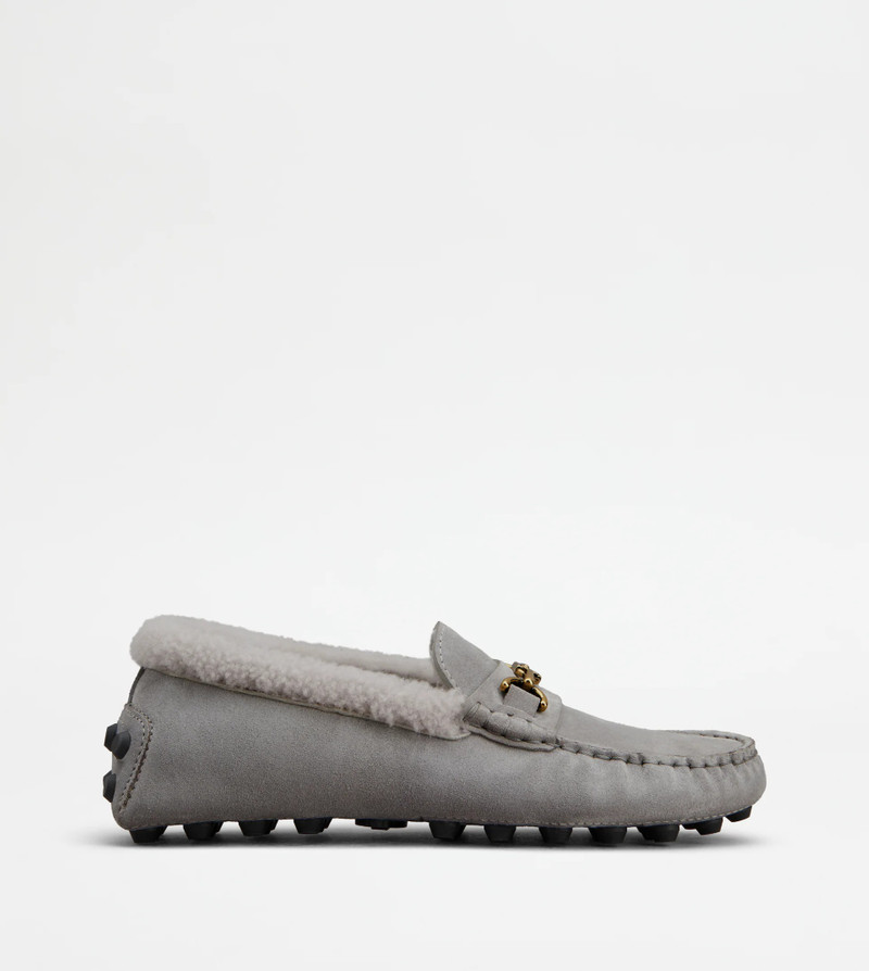 GOMMINO BUBBLE IN SUEDE - GREY - 1