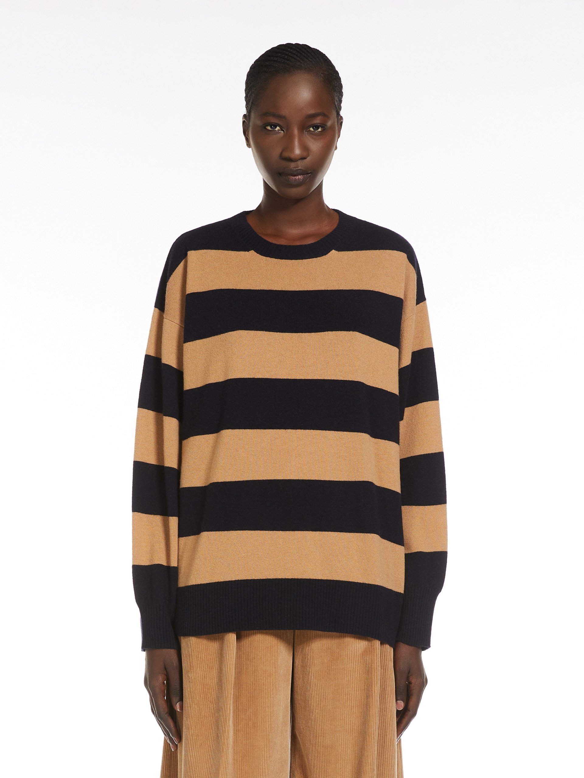 FARETRA Oversized wool and cashmere jumper - 3