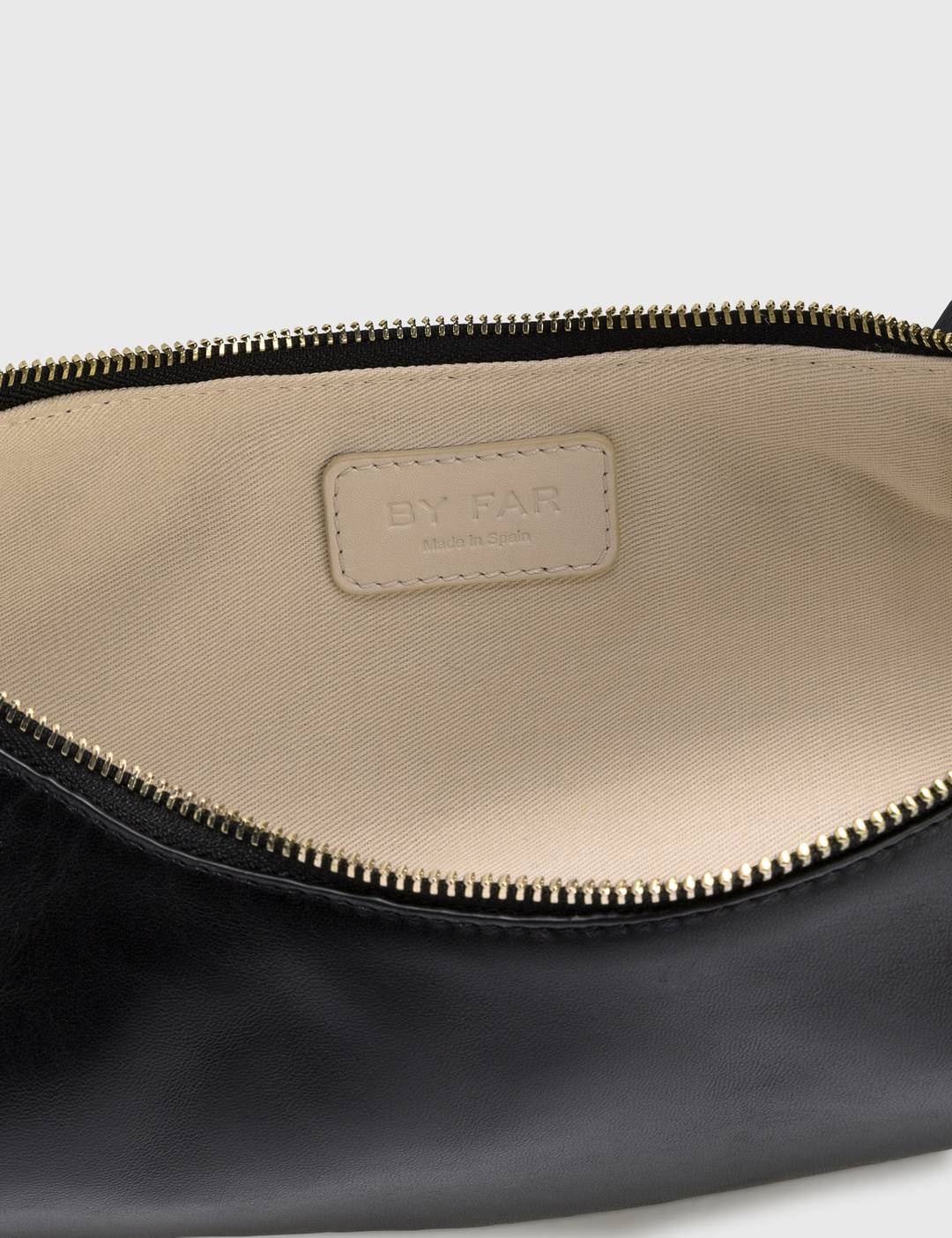 Mara Black Leather Bag - 6