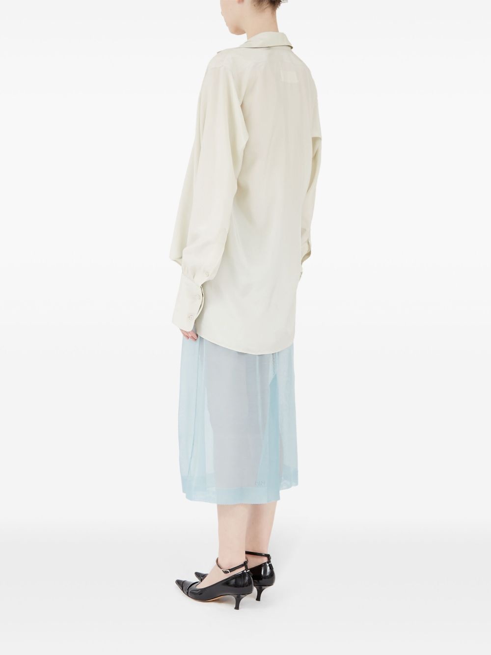 long-sleeve buttoned shirt - 6