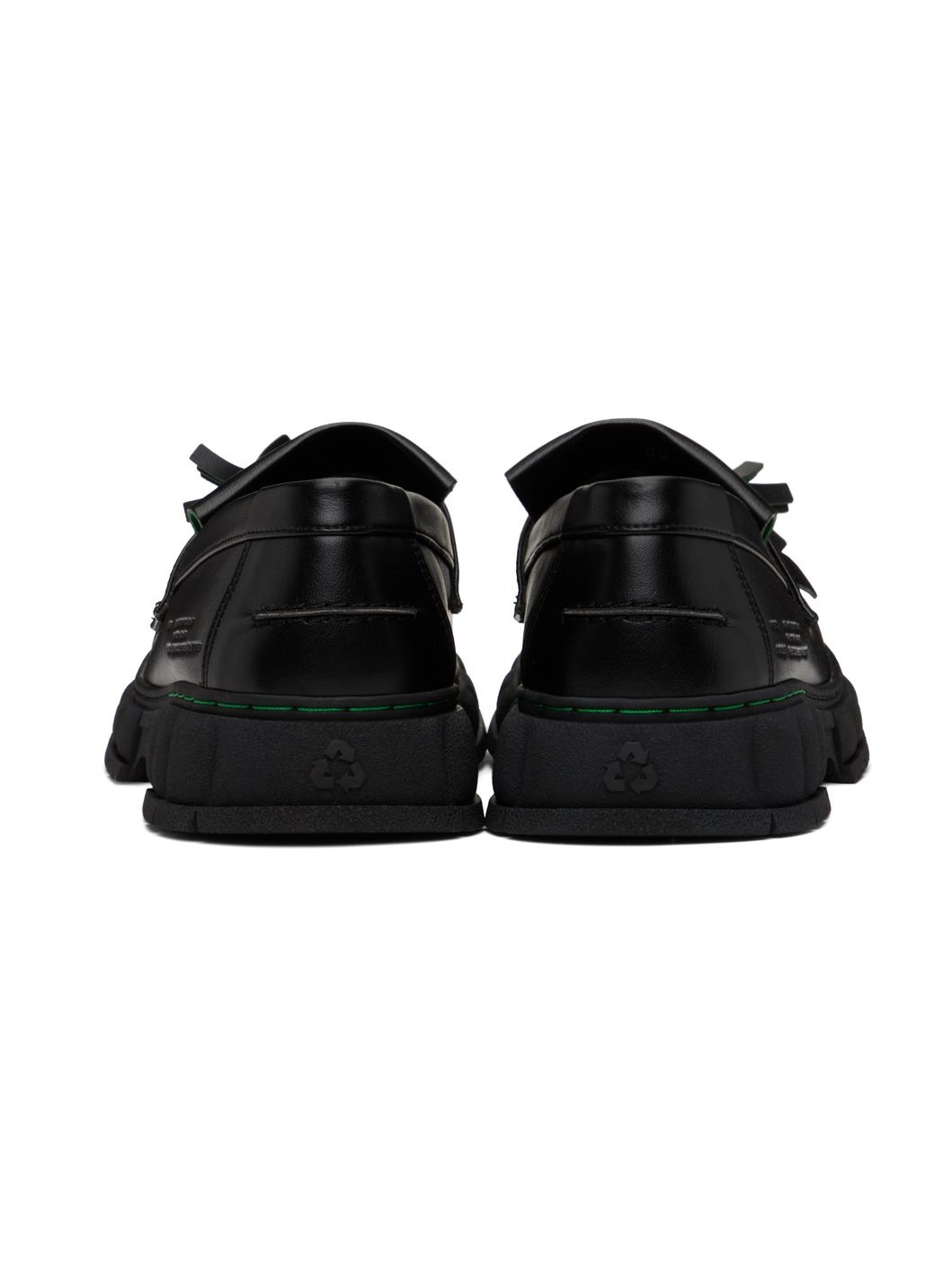 Black Progres II Apple Loafers - 2