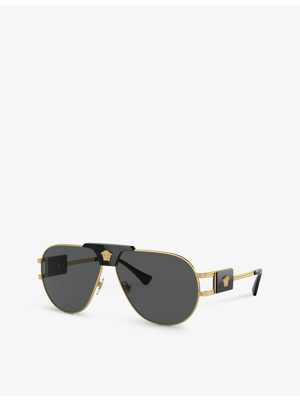 VE2252 aviator-frame steel sunglasses - 2