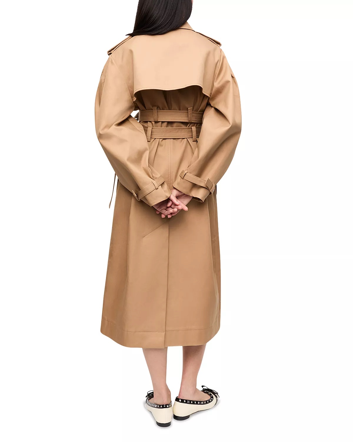 Double Belt Trench Coat - 2