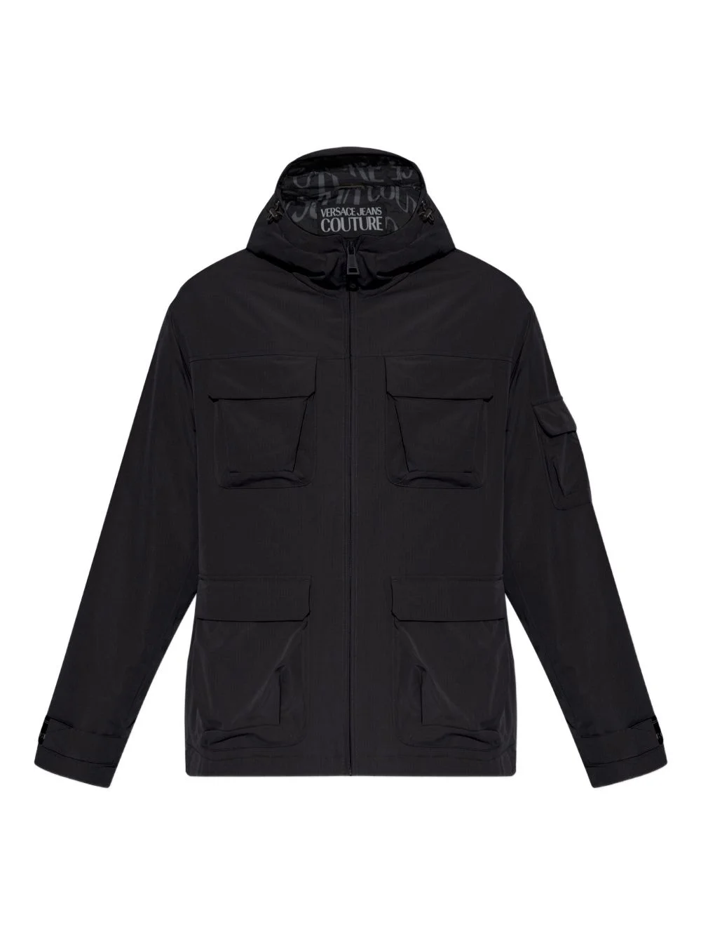 hooded pocket jacket - 1