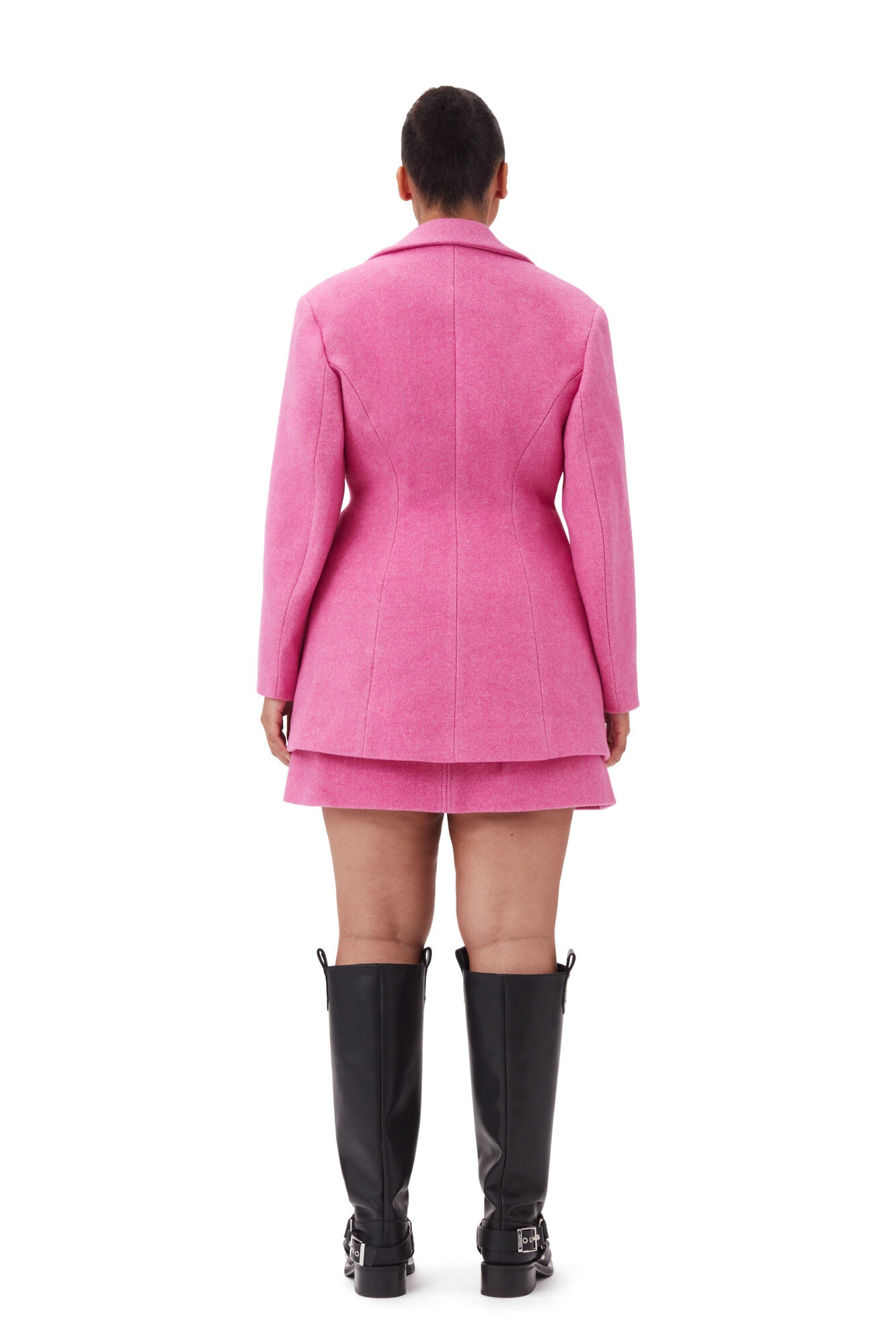 No Dress Rose Suede Baroque Suit Jacket – Dolls Kill
