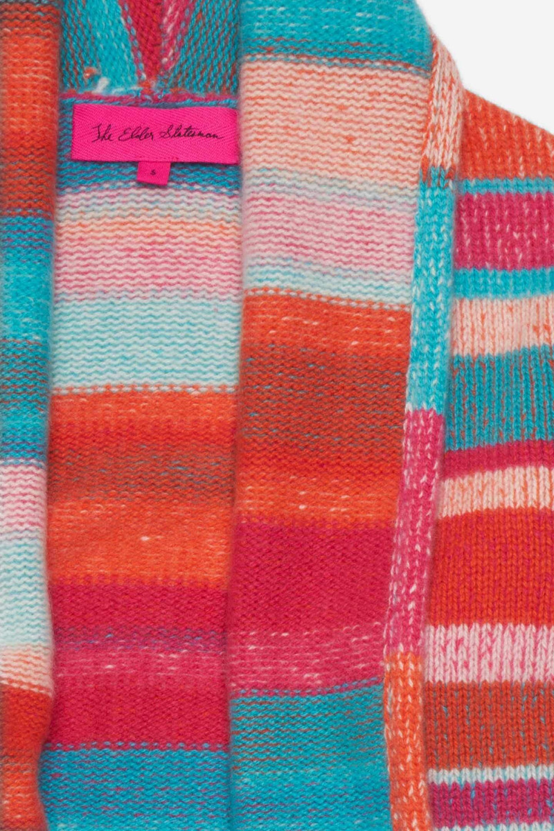 The Elder Statesman STRIPE ITALY SMOKING JACKET outlook