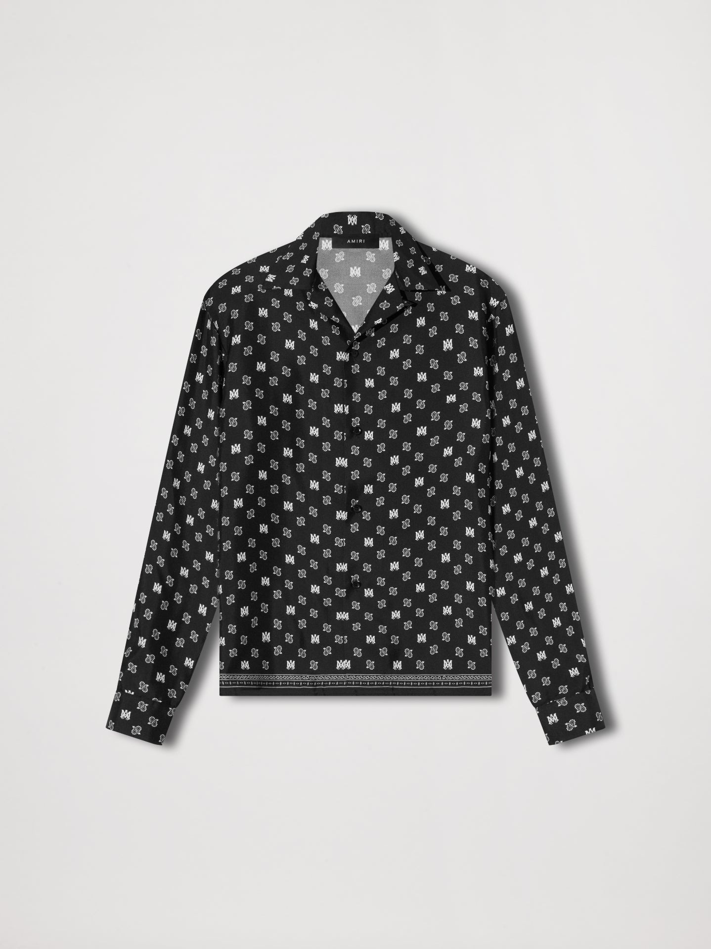 MA REPEAT LOGO LS CAMP SHIRT - 1